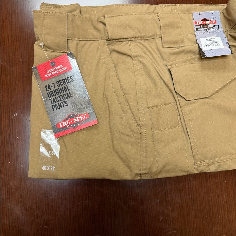 5.11 Tactical Men's Cargo Pants - Tan - Picture 10 of 11